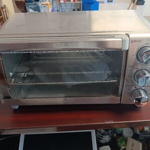 Black+Decker Stainless Steel Toaster Oven